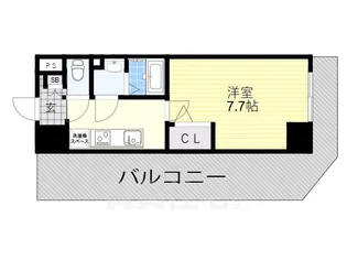 1Kの間取り画像