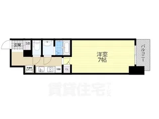 レシオス神戸元町【8階】の間取り
