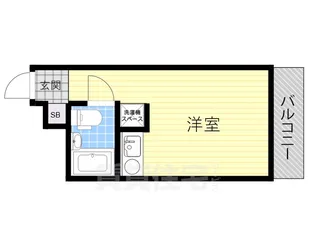 甲子園口ハイム【3階】の間取り