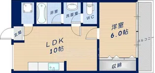 マンションヒライ【201号室】の間取り