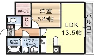 ボアソルテ壱番館【3階】の間取り
