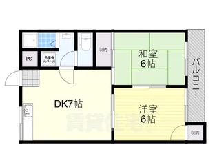 藤ハイツ【2階】の間取り