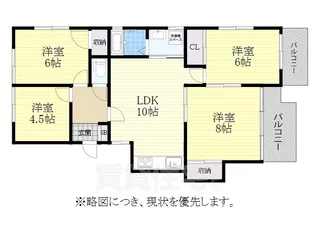ノーメルやしろ【1階】の間取り