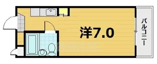 CIEUX京都(ショーキョウト)【3階】の間取り