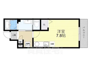 フォルテ ウェスト【2階】の間取り