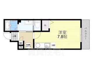 フォルテ ウェスト【3階】の間取り