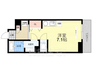 フォルテ ウェスト【5階】の間取り