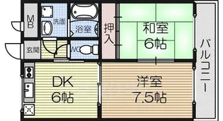 アネックス泉ヶ丘【201号室】の間取り