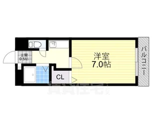 三国ヶ丘ピア【5階】の間取り