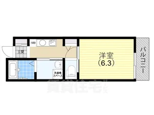 tenthree神戸長田【1階】の間取り