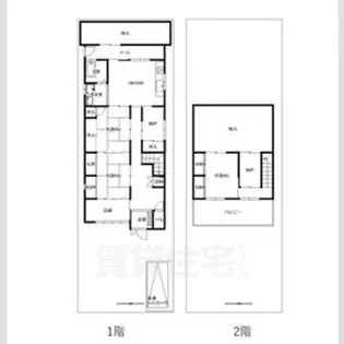 愛知県名古屋市港区錦町【一戸建】の間取り