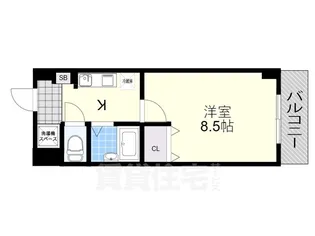 APEX FLAT【4階】の間取り