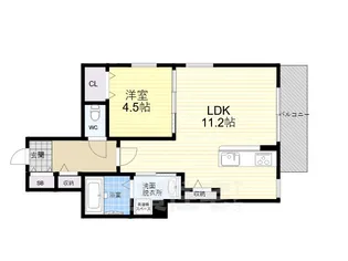グリーンフォレスト西宮5【2階】の間取り