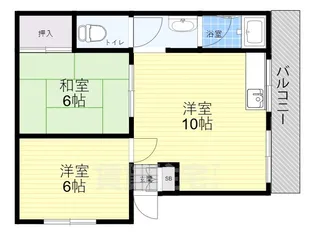 ピースフルマツダ【3階】の間取り
