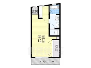 ドムール松原【2階】の間取り