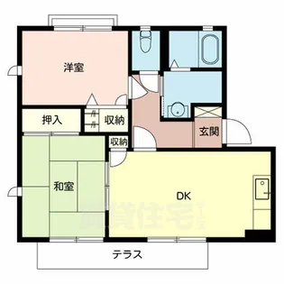 シェーンヴィラK&M 【1階】の間取り