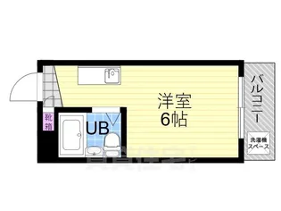 パールビル塚本【3階】の間取り