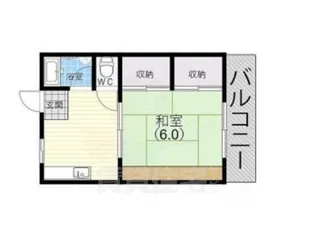 フタミハイツ【3階】の間取り