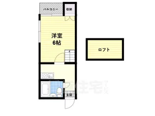 奈良県大和高田市礒野東町【マンション】の間取り