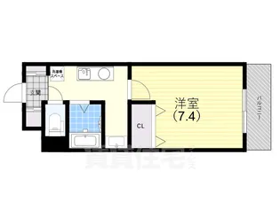 セリテ板宿【3階】の間取り