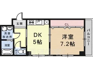 プロスパー尼崎【3階】の間取り