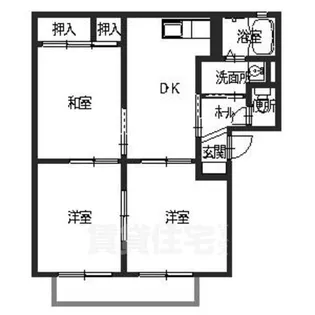 バリュージュ2【2-201号室】の間取り