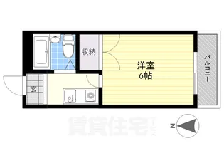 メゾン有華【3階】の間取り