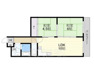 ハウゼ富士【5階】の間取り