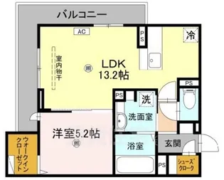 D-residence上甲子園【3階】の間取り