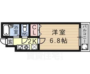 ヴィラ樅の木【2階】の間取り
