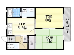 カーサオクムラ【2階】の間取り