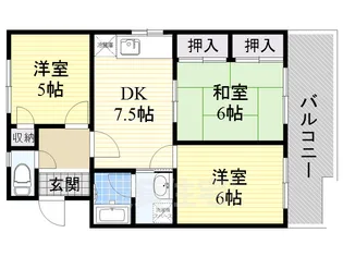 ファミール元桜田【2階】の間取り