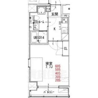 ザ・パークレジデンス京都駅前【6階】の間取り