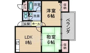 池上マンション【3階】の間取り
