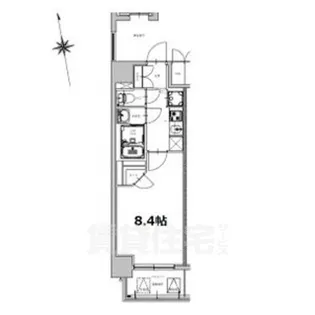 S-RESIDENCE今池beleta【2階】の間取り