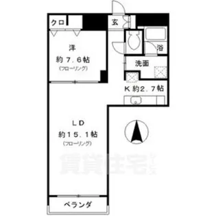 レジディア東桜2【7階】の間取り