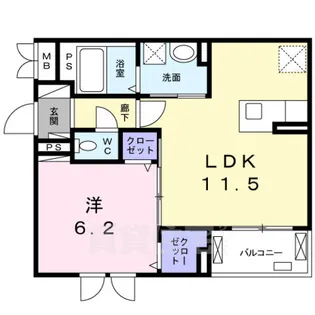 amabile【3階】の間取り