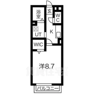 ヴィクトワールオノ【1階】の間取り