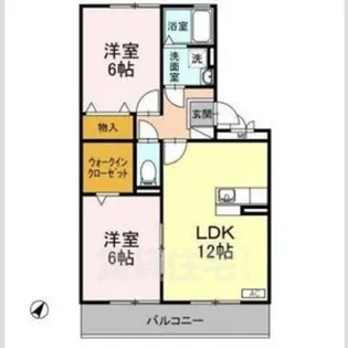 アヴニールA【3階】の間取り