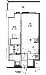 S-RESIDENCE金山epure【13階】の間取り