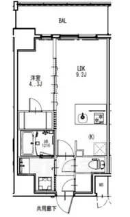 S-RESIDENCE金山epure【7階】の間取り