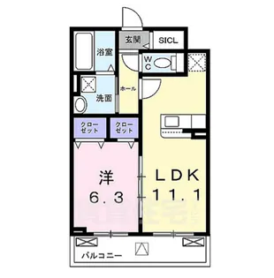 和幸館【3階】の間取り