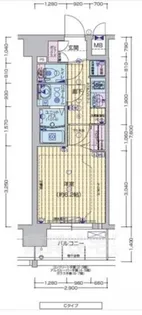プレサンスTHE KYOTO 粋都【3階】の間取り