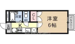 アーバニア西草津B棟【1階】の間取り