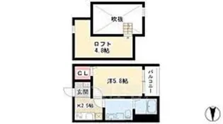 LIANGE栄生(リアンジェサコウ)【1階】の間取り