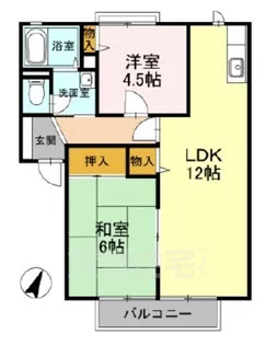 ニュースリーパブリック【2階】の間取り