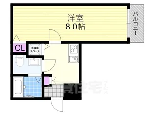 大阪府大阪市西淀川区竹島3丁目【アパート】の間取り