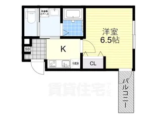 ALEGRIA大津【1階】の間取り