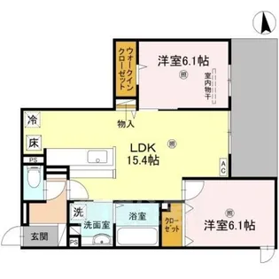 大阪府高槻市上田辺町【アパート】の間取り