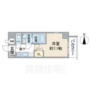 VANCOUVER1118大曽根【6階】の間取り